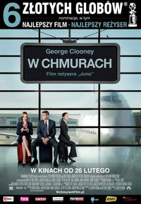 Plakat Filmu W chmurach (2009)